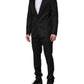 Dark Gray MARTINI 2 Pc Single Breasted Suit