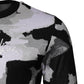 Multicolor Logo Crew Neck Pullover Sweater