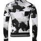 Multicolor Logo Crew Neck Pullover Sweater
