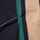 Multicolor Stripes Crew Neck Pullover Sweater