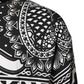 Black White Bandana Cotton Men Sweatshirt Sweater