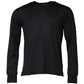 Dark Blue Silk Crew Neck Men Pullover Sweater