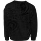 Black Printed Crew Neck Sweatshirt Sweater
