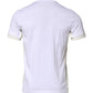White Cotton Pocket Short Sleeves T-shirt