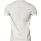 White Cotton Logo Bandana Print T-shirt