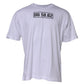 White Cotton Logo Print Crew Neck T-shirt