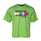 Green Graphic Printed Round Neck T-shirt