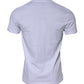 White Cotton Logo Patch Crew Neck T-shirt