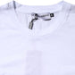 White Cotton Logo Patch Crew Neck T-shirt