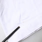 White Cotton Logo Patch Crew Neck T-shirt