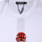 White DG LOVE Patch Short Sleeves T-shirt