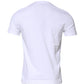 White Cotton Crew Neck Short Sleeves T-shirt
