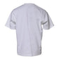 White Logo Embellish Short Sleeves T-shirt