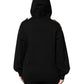 Black Logo Hooded Full Zip Sweatshirt Jacket