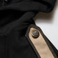 Black Logo Hooded Full Zip Sweatshirt Jacket