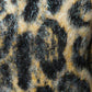 Multicolor Leopard Mohair Crew Neck Sweater
