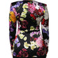 Multicolor Ortensies Long Sleeves Blouse Top