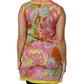 Multicolor Floral Roundneck Sleeveless Top