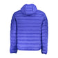 Blue Polyamide Men Jacket