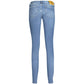 Blue Cotton Women Jeans