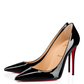 Black Patent Leather Kate Décolleté 100