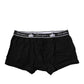 Black Cotton Stretch Regular Boxer Underwear