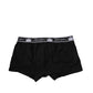 Black Cotton Stretch Regular Boxer Underwear