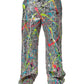 Multicolor Sequined Embellished Pants