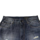 Blue Washed Tattered Cotton Men Jeans