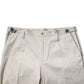 White Cotton Dress Slim Formal Pants