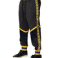 Multicolor Stripes Wool Jogger Pants