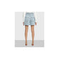 Blue Cotton Short