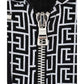 Black Cotton Men's Sweater