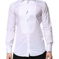 White GOLD Crown Cotton Dress Formal Shirt
