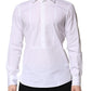 White Poplin Cotton Formal Men Dress Shirt