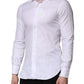 White Long Sleeves Collared Dress Formal Shirt