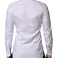 White Long Sleeves Collared Dress Formal Shirt