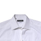 White Cotton Long Sleeves GOLD Formal Shirt