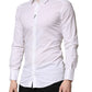 White GOLD Long Sleeves Dress Formal Shirt
