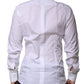 White GOLD Long Sleeves Dress Formal Shirt