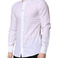 White MARTINI Long Sleeves Dress Formal Shirt