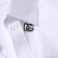 White Cotton GOLD Long Sleeves Formal Shirt