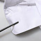 White GOLD Bib Poplin Dress Men Formal Shirt