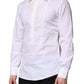 White Poplin Cotton Formal Men Dress Shirt