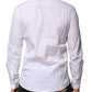 White Poplin Cotton Formal Men Dress Shirt
