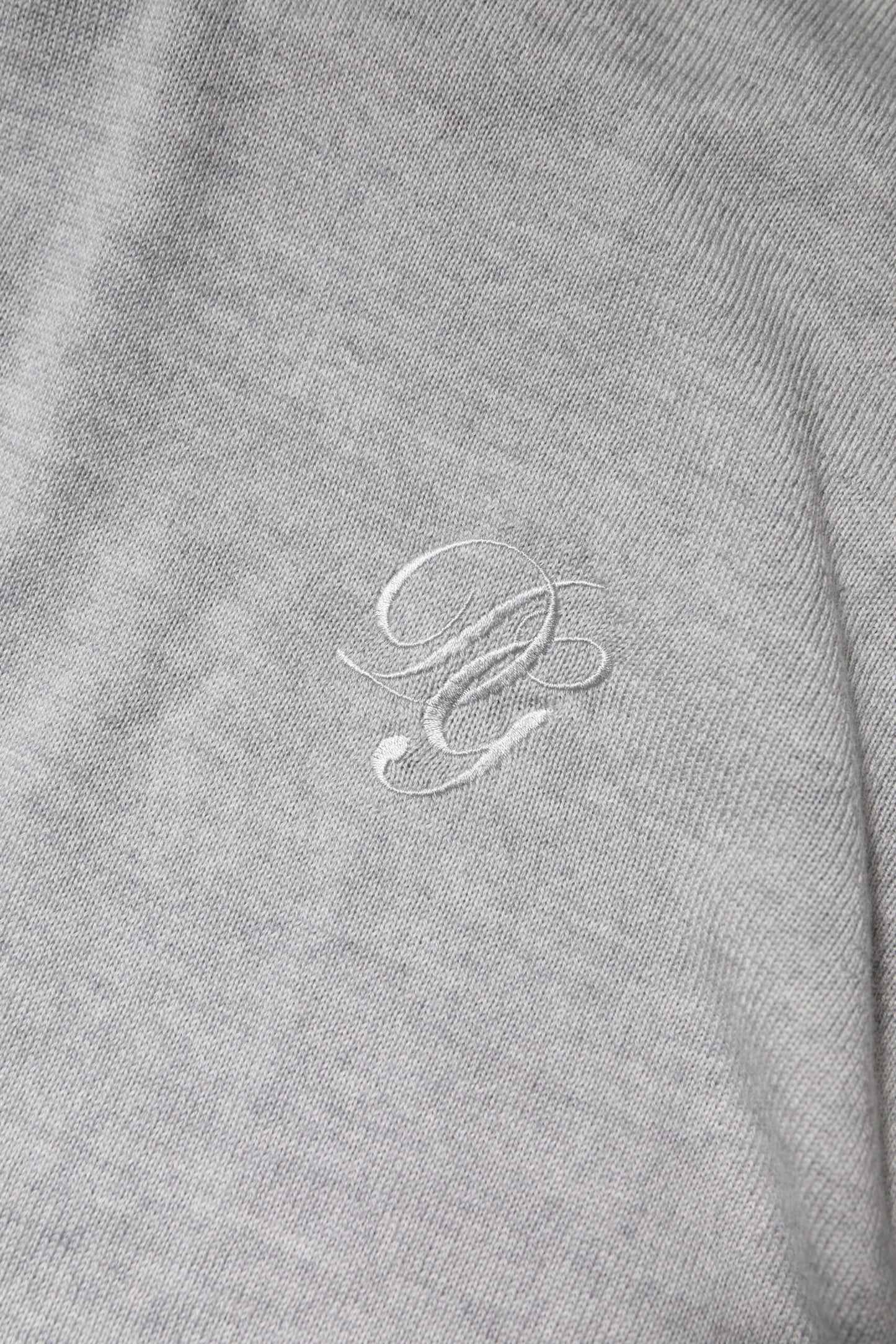 Gray Long Sleeve Turtleneck Pullover Sweater