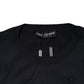 Black Silk Crew Neck Sweatshirt Sweater