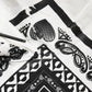 White Bandana Cotton Men Crew Neck T-shirt