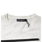 White Bandana Crew Neck Short Sleeves T-shirt