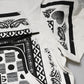 White Bandana Crew Neck Short Sleeves T-shirt